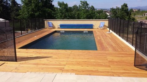 Barrière de sécurité piscine Astro Aubenas Ardèche